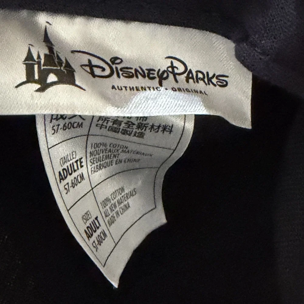 Disney Parks Mickey‎ Mouse Graffiti Adjustable Baseball Hat Red White Blue cap